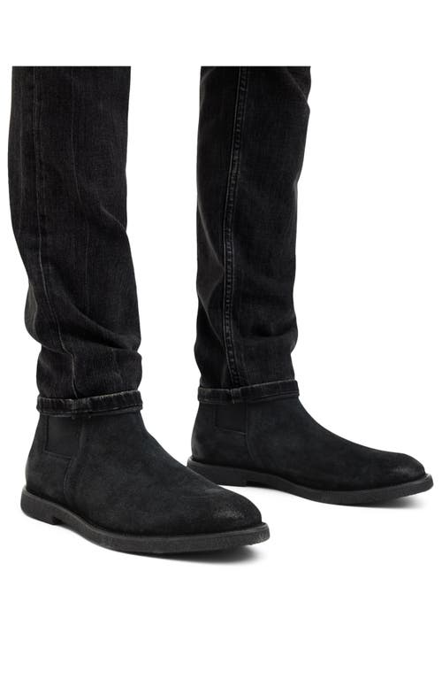 Shop Allsaints Rhett Chelsea Boot In Black