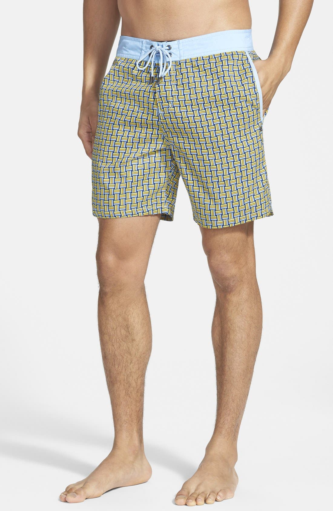 Mr. Swim Print Swim Trunks Nordstrom