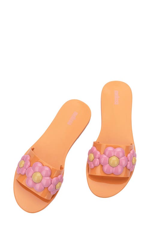 Shop Melissa Babe Spring Slide Sandal In Orange/pink