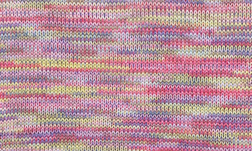 Peek Aren't You Curious Kids' Space Dye Sleeveless Sweater & Skirt Set In Pastel Pink Multi