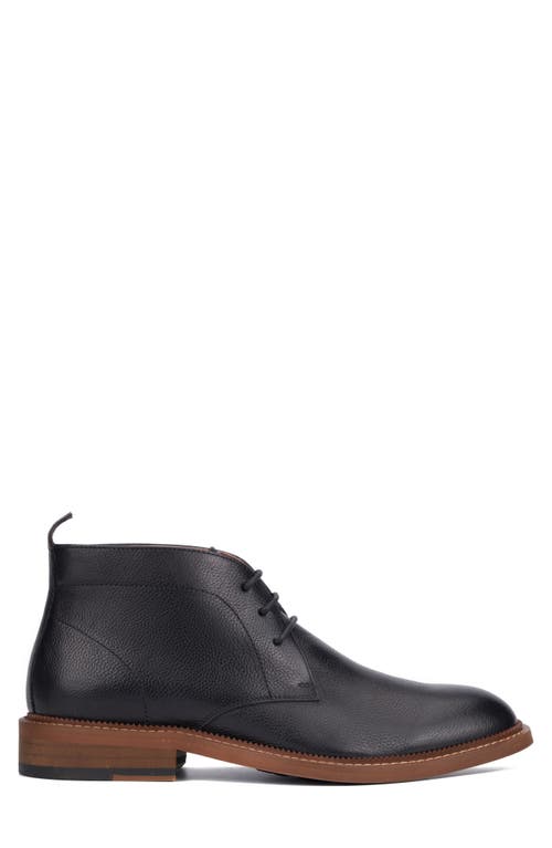 Vintage Foundry Treyton Chukka Boot In Black