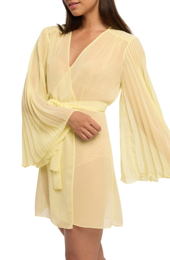 Shop Rya Collection Malibu Cover-up Robe In Sunshine