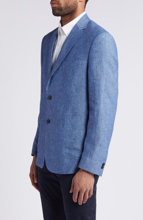 Shop Billy Reid Linen Sport Coat In Blue