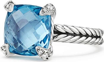David yurman chatelaine ring 2025 blue topaz