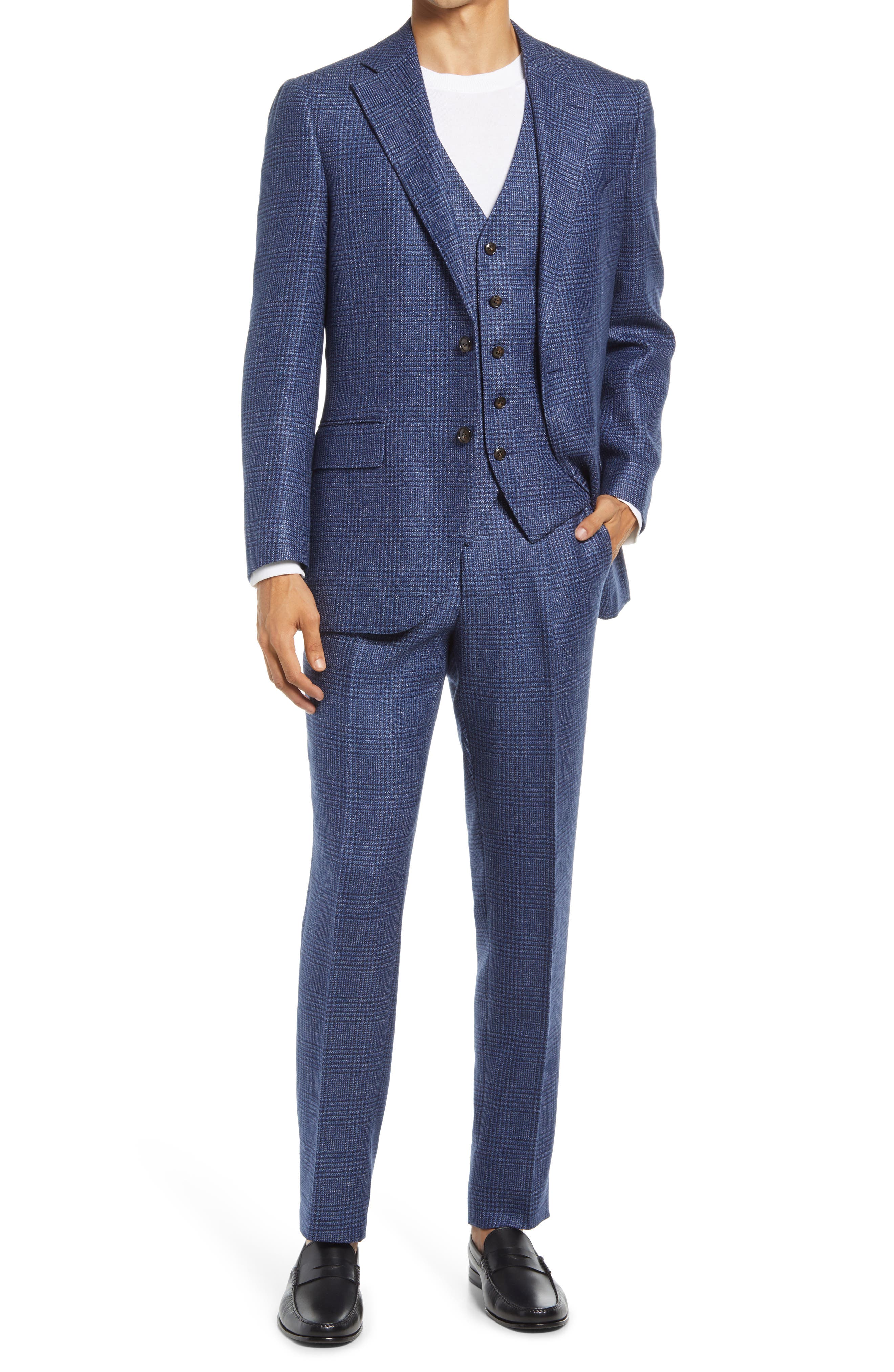 calvin klein classic fit suit