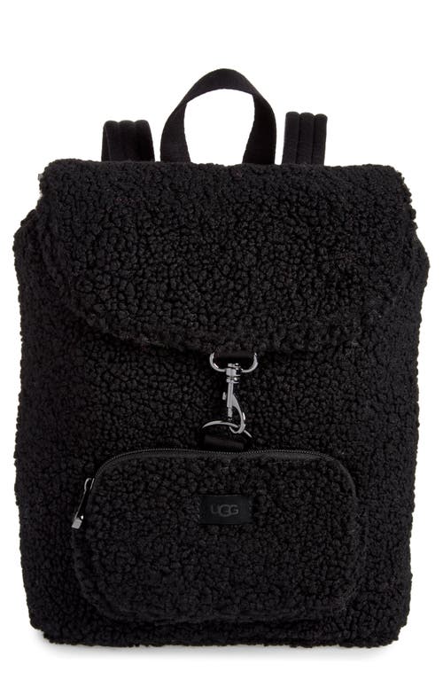 UGG(r) Inara High Pile Fleece Backpack in Black