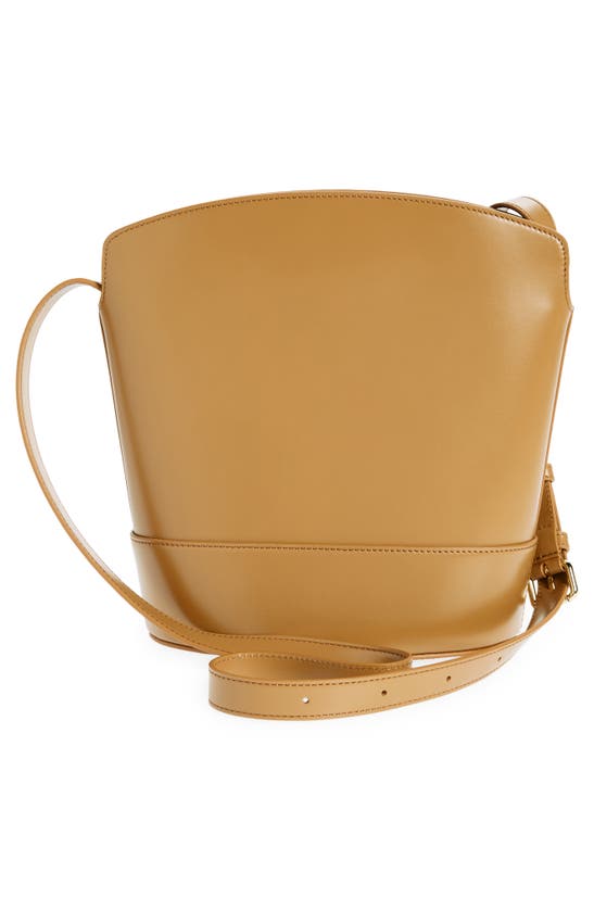 Shop Mulberry Pimlico Super Lux Calfskin Leather Bucket Bag In Sable