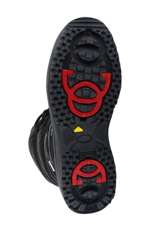 Naot Eldora Fleece Lined Water Resistant Boot In Black