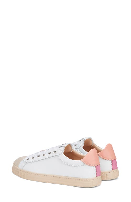 Shop Agl Attilio Giusti Leombruni Agl Sade Spring Leather Sneaker In Rosa