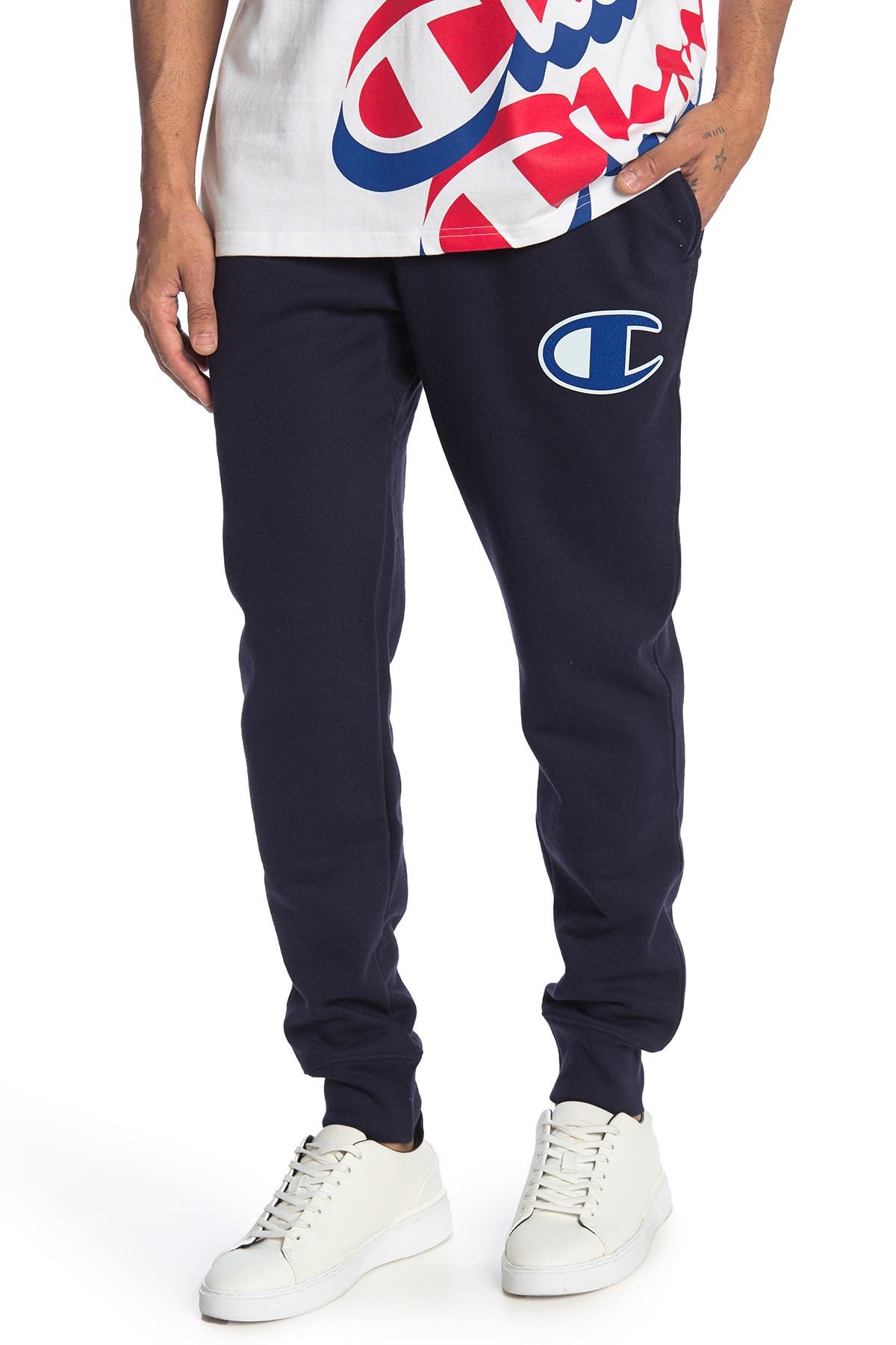 reverse weave trim joggers champion