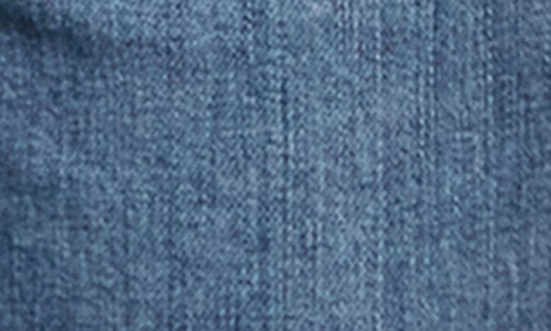 Shop Mango High Waist Crop Slim Jeans In Dark Blue