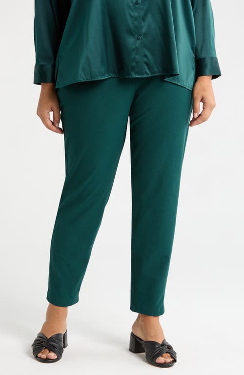 Eileen Fisher Slim Ankle Pants in Fir 