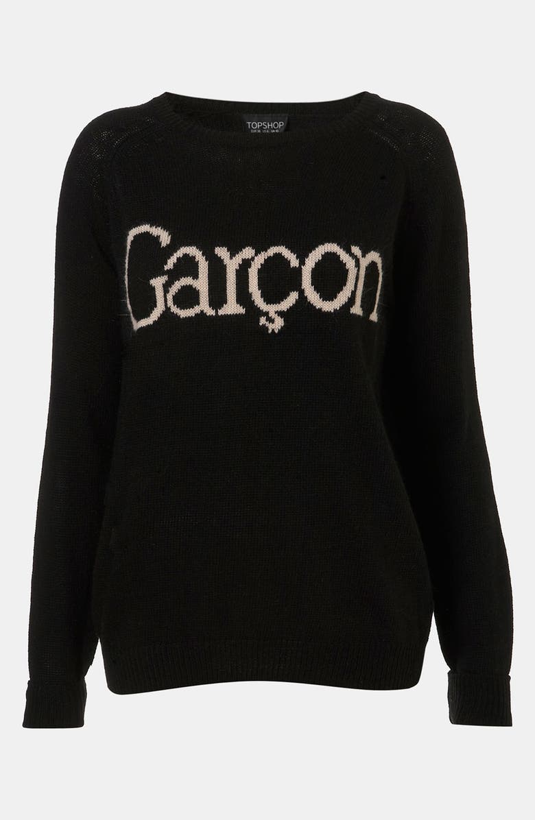Topshop 'Garçon' Sweater | Nordstrom