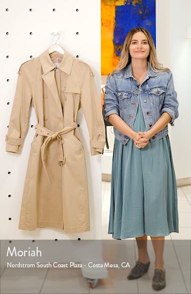anine bing trench coat