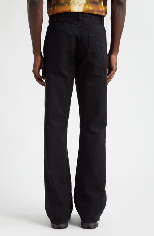 Shop Stockholm Surfboard Club X Disney Tinker Bell Embroidered Straight Leg Jeans