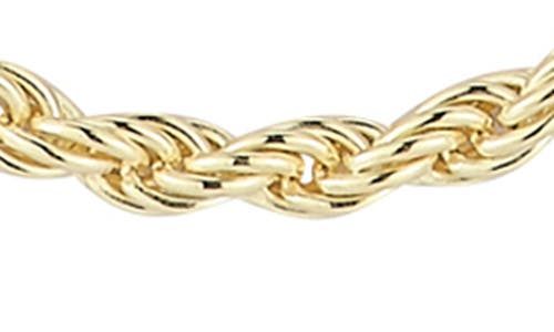 Ember Fine Jewelry 14k Yellow Gold Rope Chain Necklace In Gold