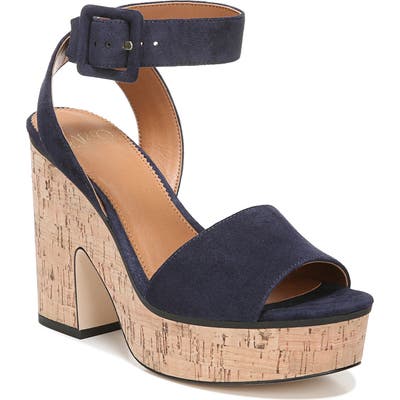 Sarto By Franco Sarto Franny Platform Sandal, Blue