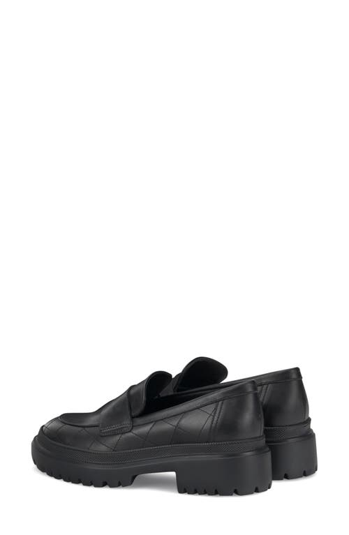 Shop Agl Attilio Giusti Leombruni Agl Mary Soft Platform Loafer In Nero