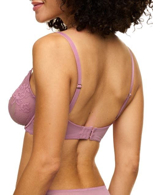 Shop Adore Me Cathie Unlined Demi Bra In Medium Purple