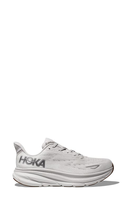 Shop Hoka Clifton 9 Running Shoe In Nimbus Cloud/white