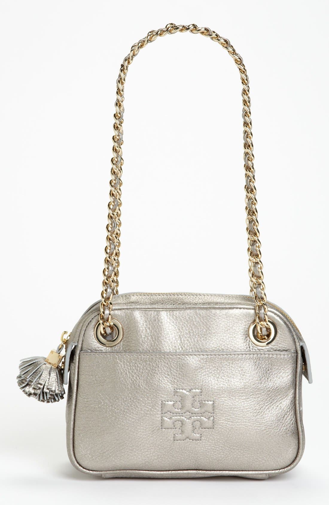 Tory Burch 'Thea' Metallic Leather Crossbody Bag Nordstrom