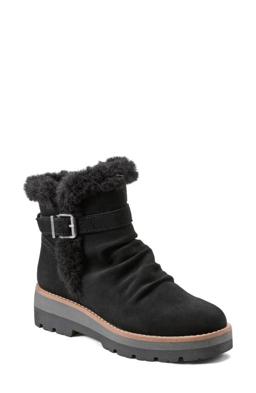 Earth ® Yara Waterproof Faux Fur Lined Bootie In Black