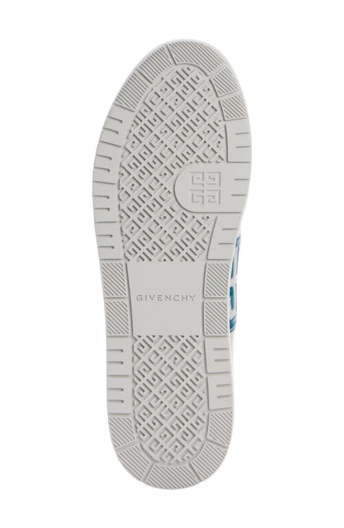 Shop Givenchy G4 Low Top Sneaker In White/blue