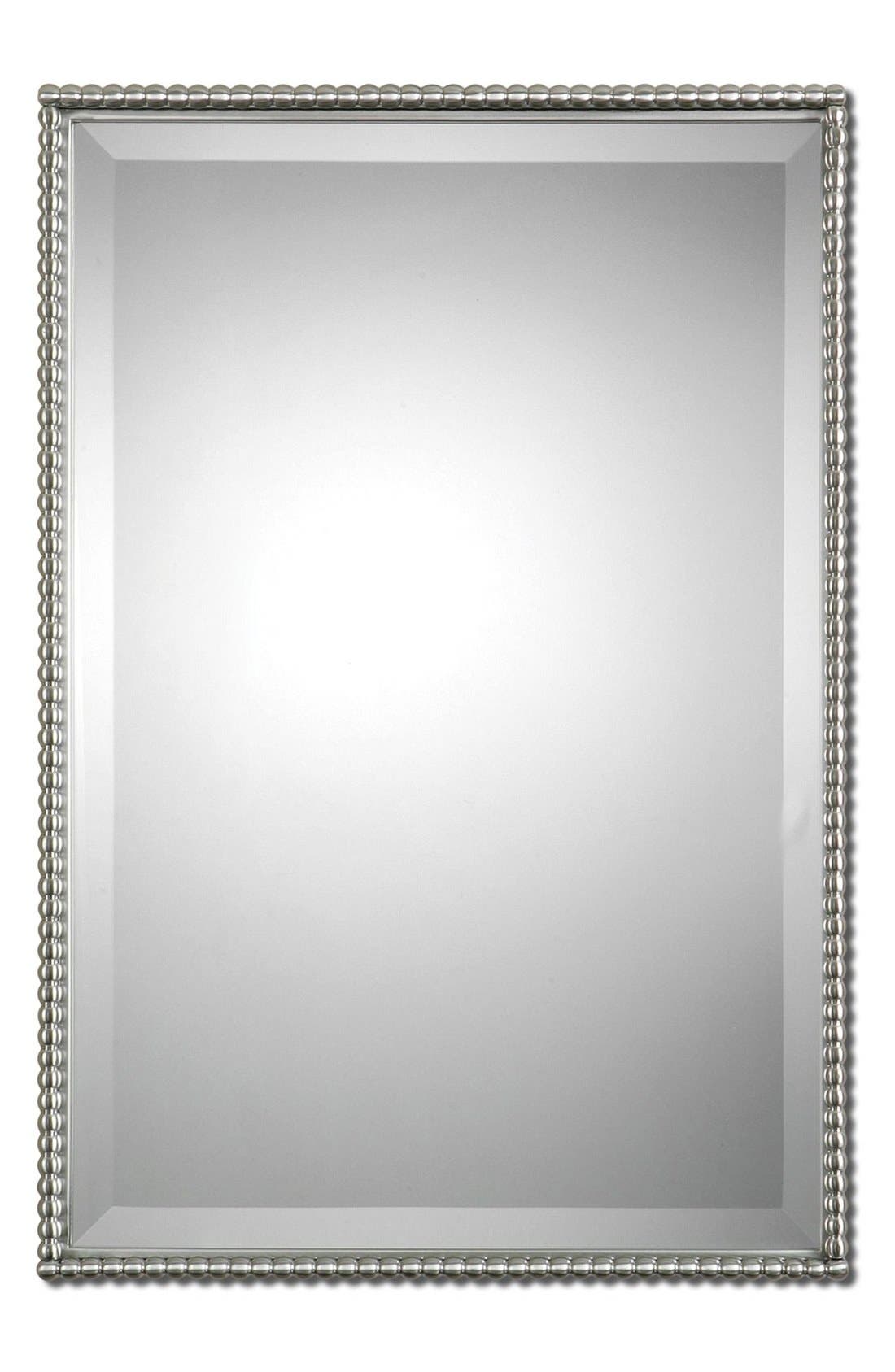 Uttermost 'Sherise' Brushed Nickel Mirror Nordstrom