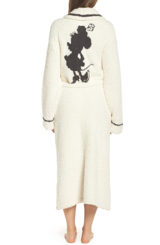 Shop Barefoot Dreams X Disney Classic Series Cozychic® Robe In Cream/ Carbon