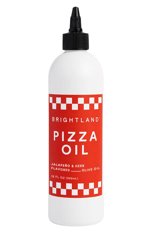 Brightland Jalapeno & Herb Pizza Oil in White 