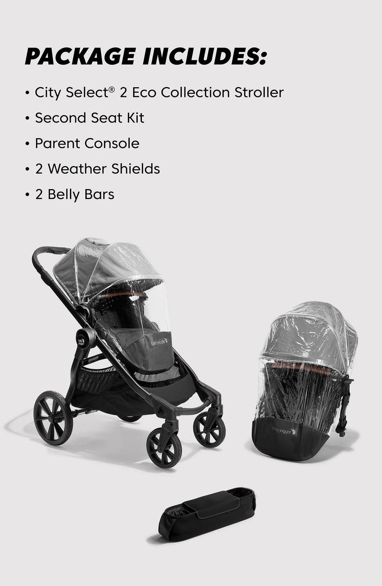Baby Jogger City Select 2 Stroller, Sibling Essentials Package |