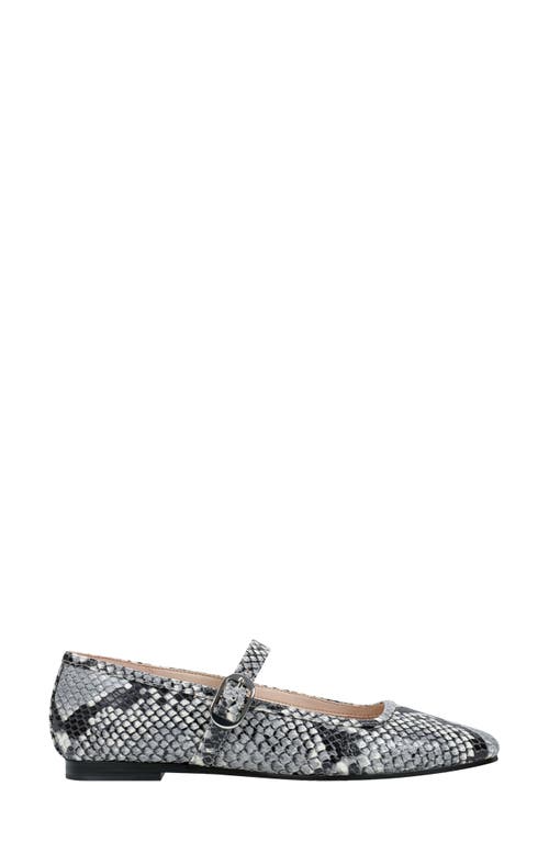 Marc Fisher Ltd Garissa Mary Jane Flat In Light Natural