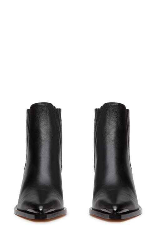 Shop Paige Lyra Pointed Toe Chelsea Boot In Black