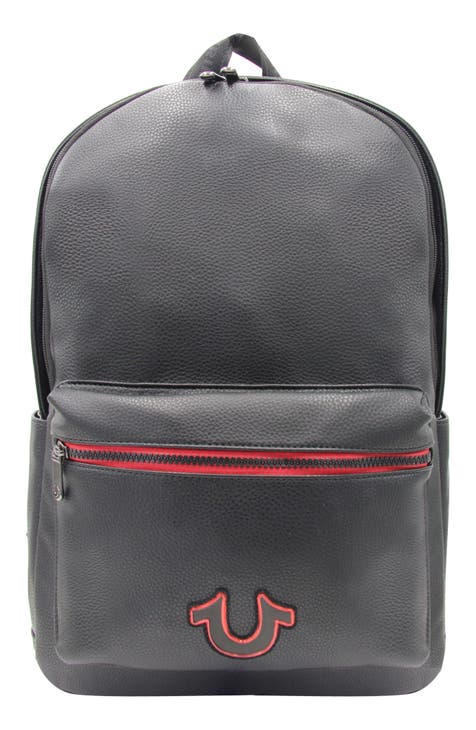 True religion backpack red and outlet black