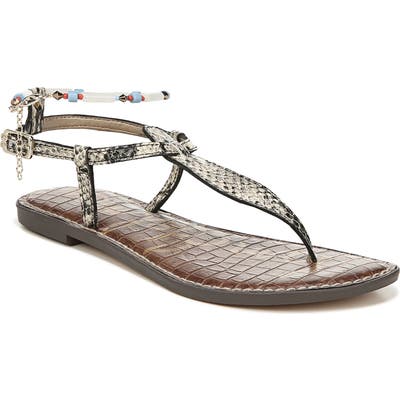 Sam Edelman Geena Anklet Sandal, Black
