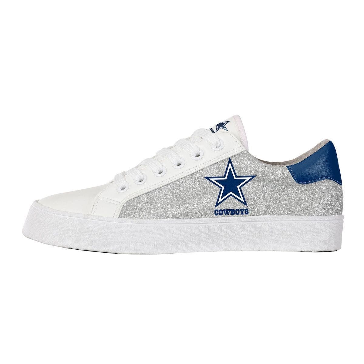 dallas cowboys glitter shoes