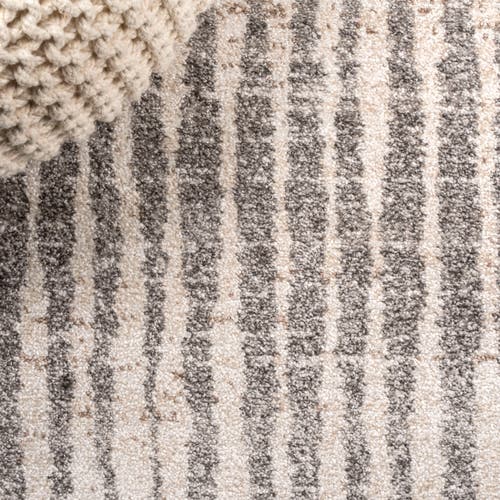 Jonathan Y Skoura Modern Bold Stripe Area Rug In Beige/dark Gray
