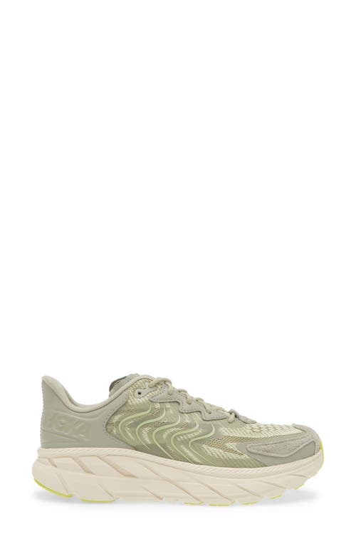 Shop Hoka Gender Inclusive Clifton Ls Sneaker In Barley/oat Milk