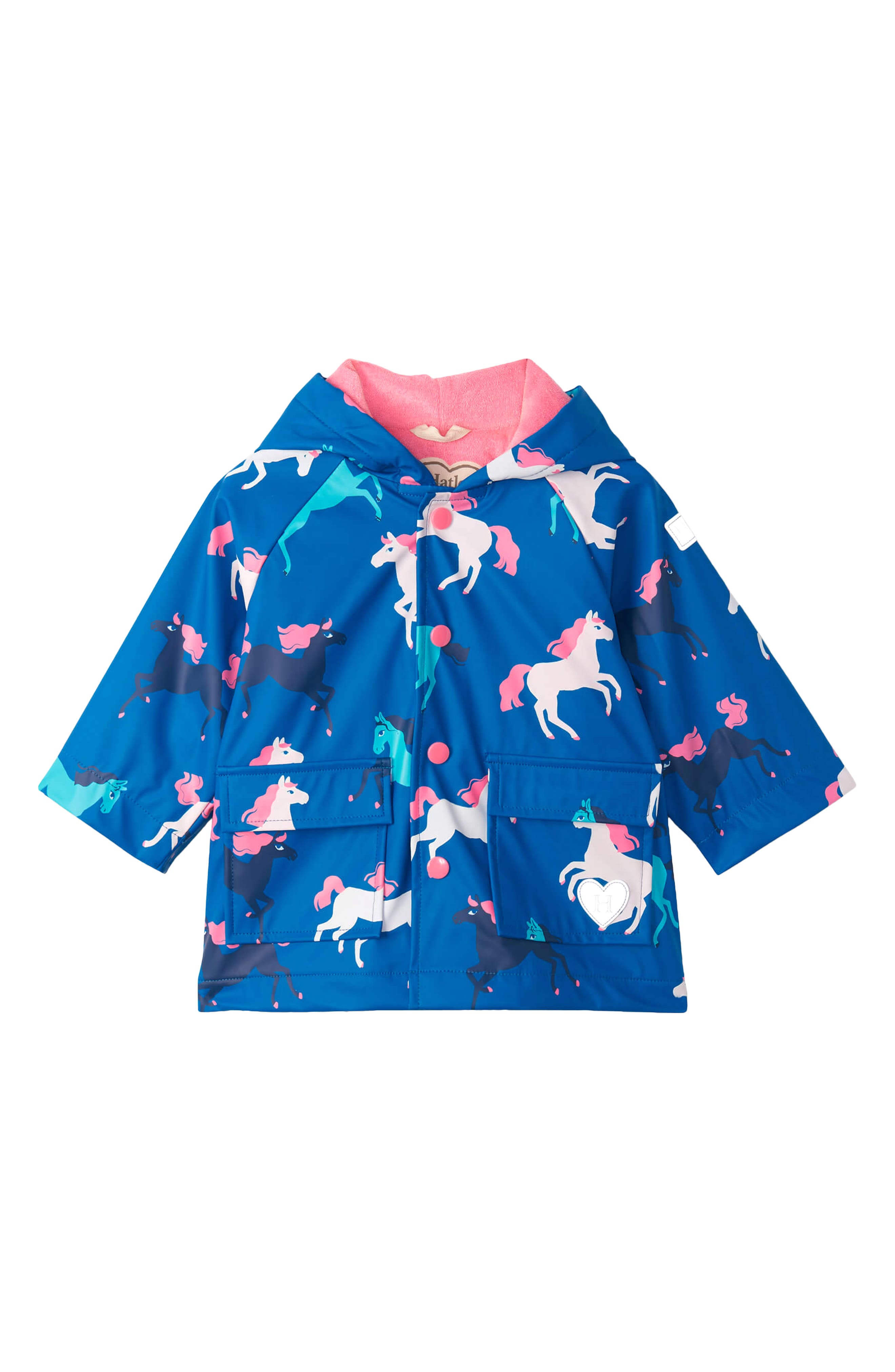 Hatley Prancing Horses Waterproof Raincoat Nordstrom