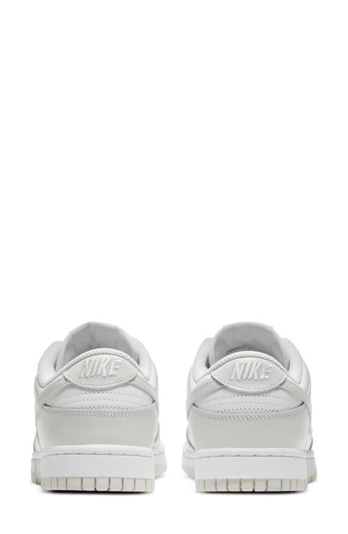 Shop Nike Dunk Low Basketball Sneaker In White/photon Dust/white