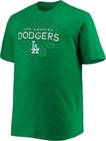Profile Men's Kelly Green Los Angeles Dodgers Big & Tall Celtic T-Shirt