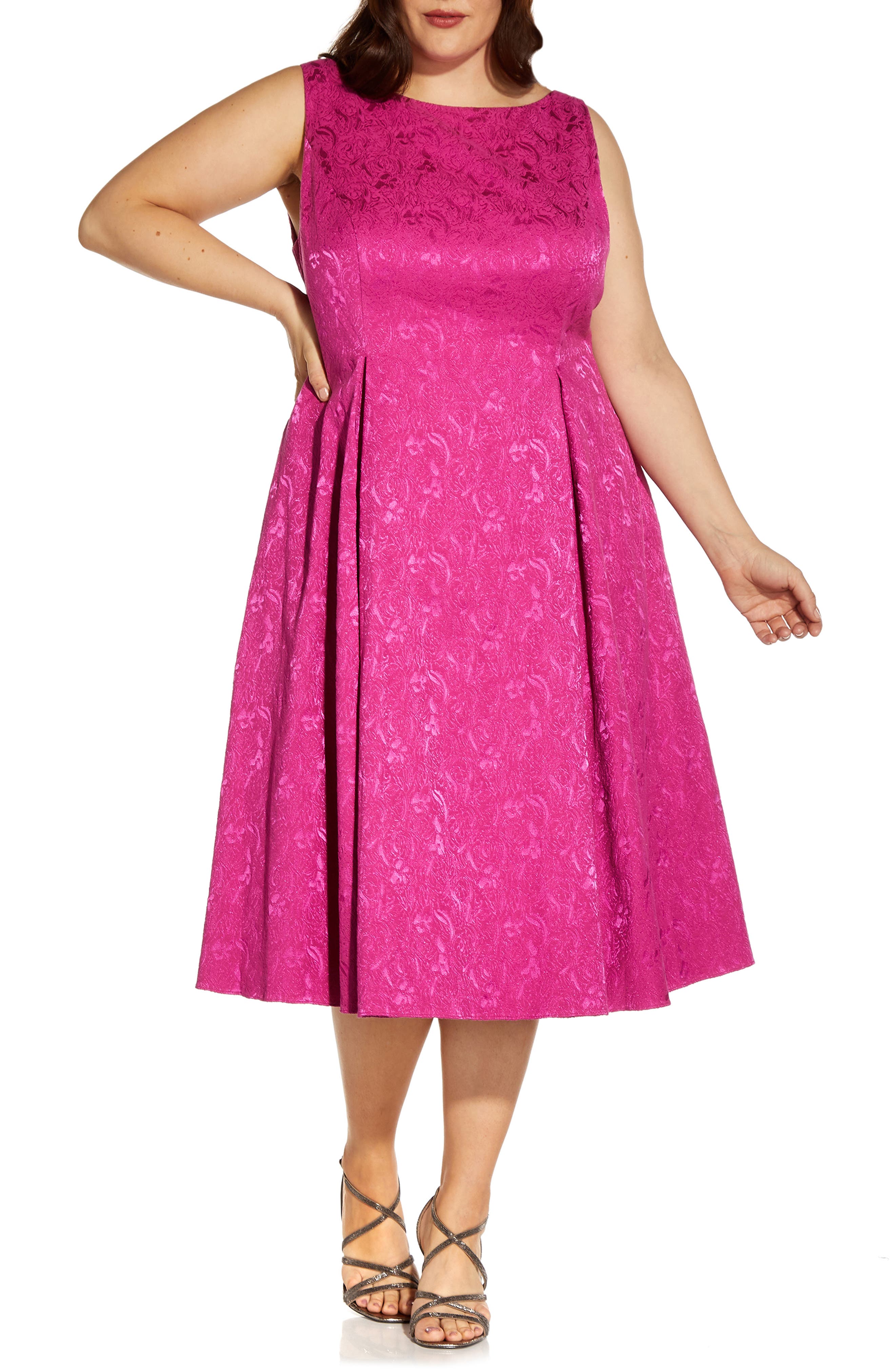 pink plus size suits