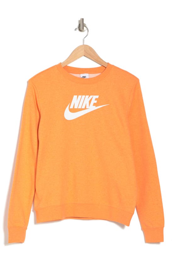 Nike Sportswear Club Fleece In Orange Trance/ Htr