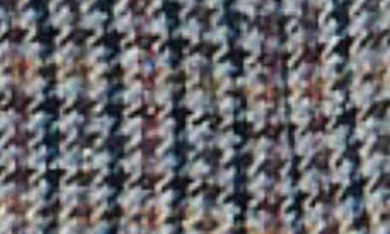 Sandro Bambin Houndstooth Shorts In Blu / Beige