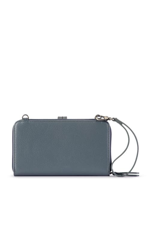 The Sak Iris Smartphone Crossbody In Dusty Blue Block