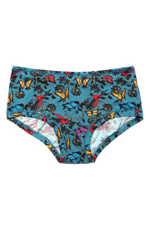 Shop Hanky Panky Playstretch™ Print Boyshorts In Wonderland