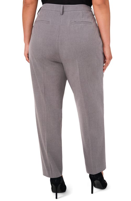 Shop Halogenr Halogen(r) High Waist Ankle Trousers In Silver Smoke Grey