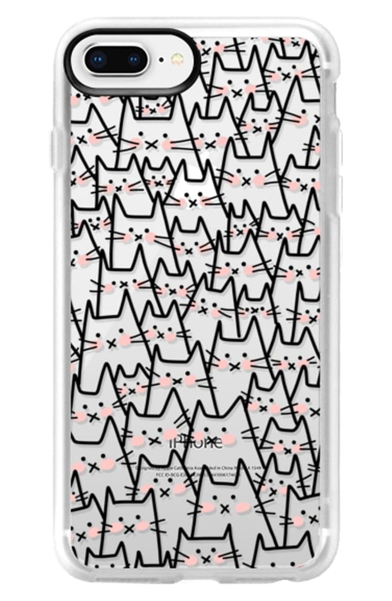 Casetify Cat Crowd iPhone 7/8 Plus Case Nordstrom