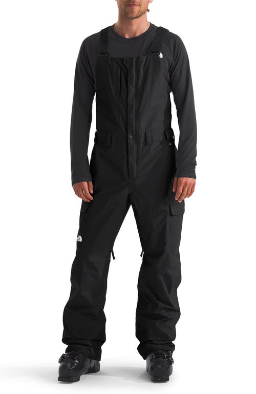 The North Face Freedom Waterproof Snow Bibs In Tnf Black-npf