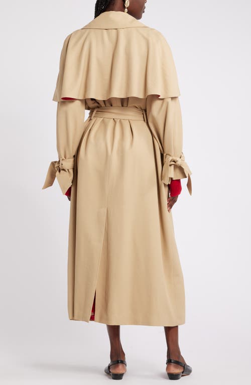 Shop Nordstrom X Harlem's Fashion Row Harbison Trench Coat In Tan Travertine